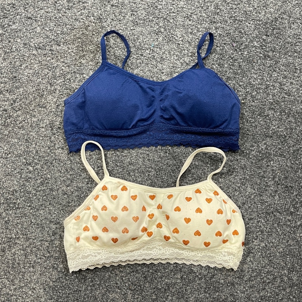 Jessica Simpson Girl’s Starter Bralette Bundle Sz M